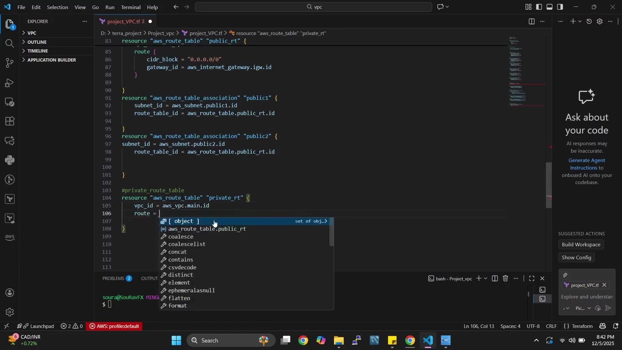 Provisioning AWS Infrastructure with Terraform | VPC to EC2 Step-by-Step