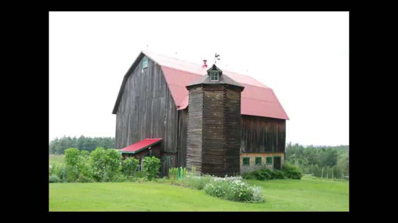 Les types de granges-étables au Québec
