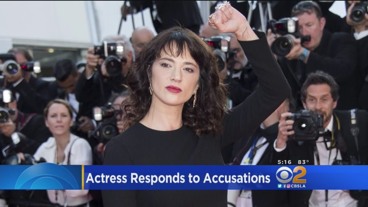 Actress Asia Argento Responds To Accusations