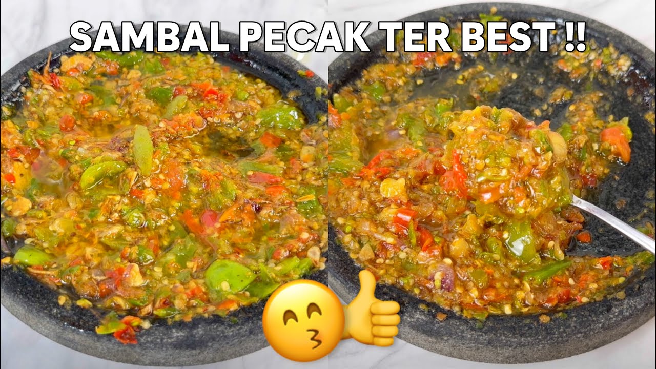 RESEP SAMBAL PECAK TER THE BEST !! ENAK BANGET WAJIB COBA