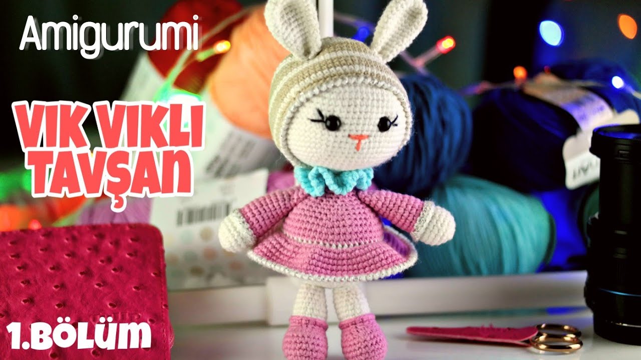 Amigurumi Ponçik Tavşan - Kafa Yapımı 1. Bölüm
