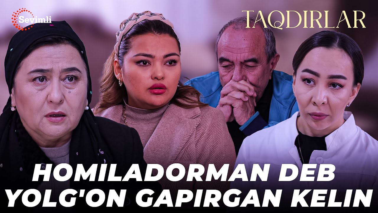 TAQDIRLAR - HOMILADORMAN DEB YOLG'ON GAPIRGAN KELIN