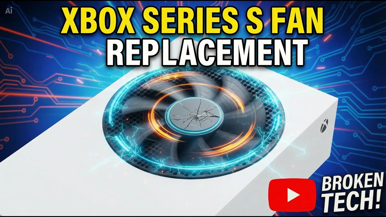 Перегрев Xbox Series S? Руководство по замене вентилятора и термопасты.