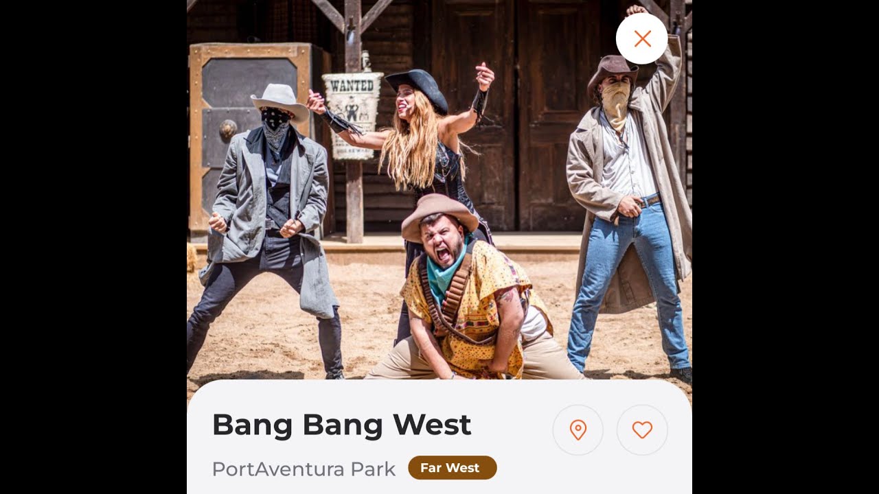 Spectacle Ban Bang West / Far West #spectacle #portaventura