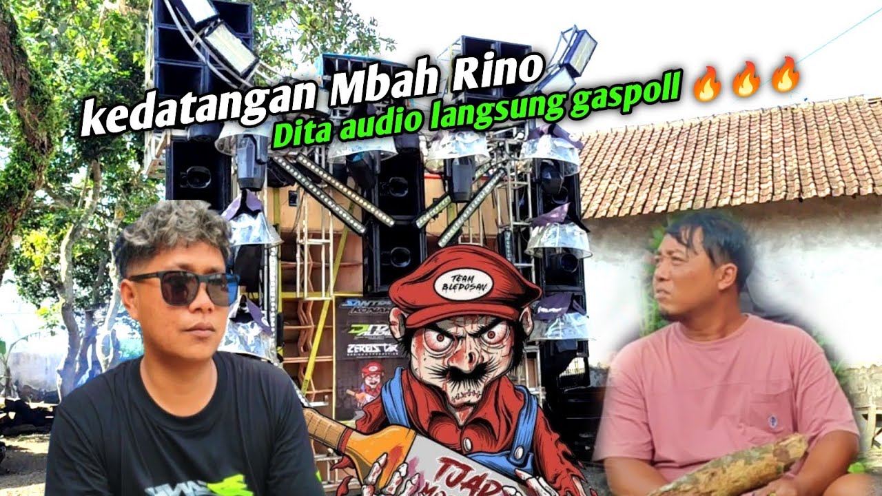 Cek sound box baru Dita audio di pantai Mbah Rino Sriwijaya audio 