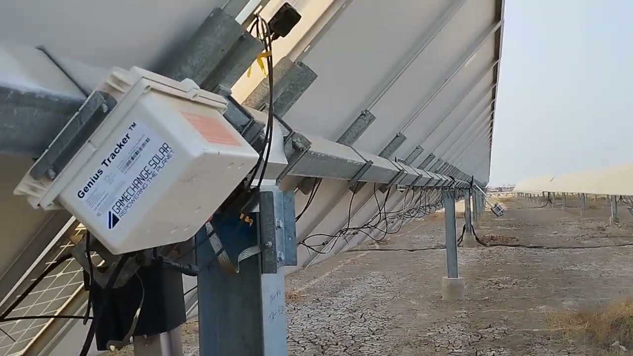 philosophy overview of tracker system in single axis solar tracker power plant