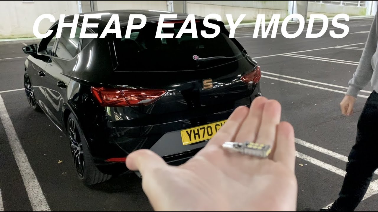 Two DIRT CHEAP must have mods for your CUPRA (**Less than £25 total**)