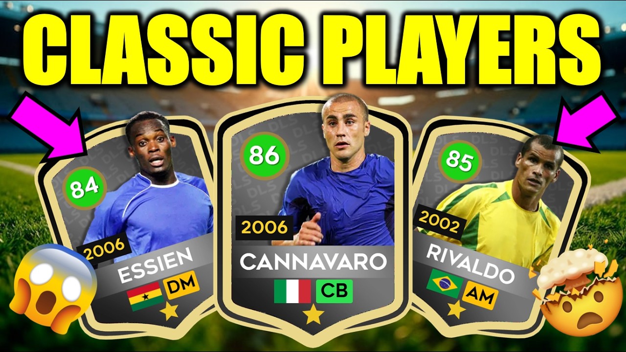 REVEALED: The next EIGHT classic players in DLS 26!