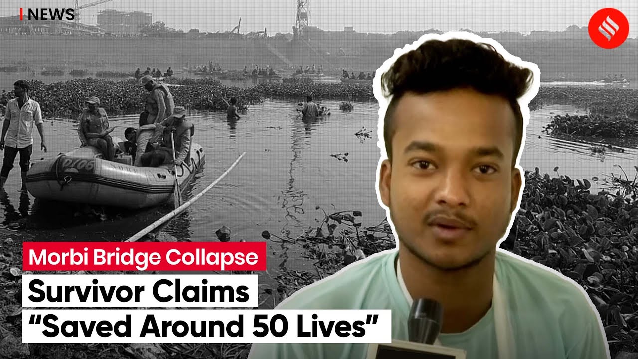 &ldquo;Saved Around 50 Lives&rdquo;: Claims Survivor Of Morbi Bridge Collapse