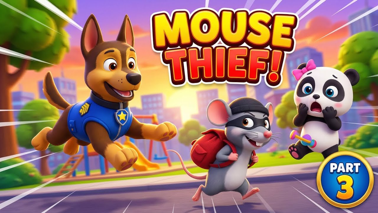 Police Dog Hank Catches the Mouse 🐶🐭 | Find the Missing Toys Adventure | Kids Cartoon PART 3
