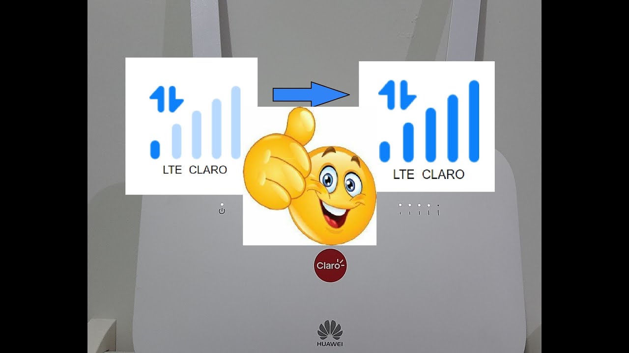 Como mejorar el INTERNET FIJO INALAMBRICO DE CLARO Router huawei B612s-51d