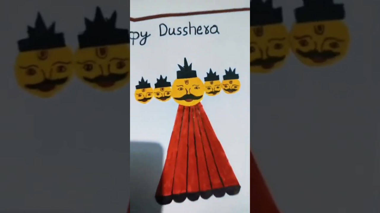 dussera  special  video 😃😃❤️❤️🙏🙏#viral #drawing