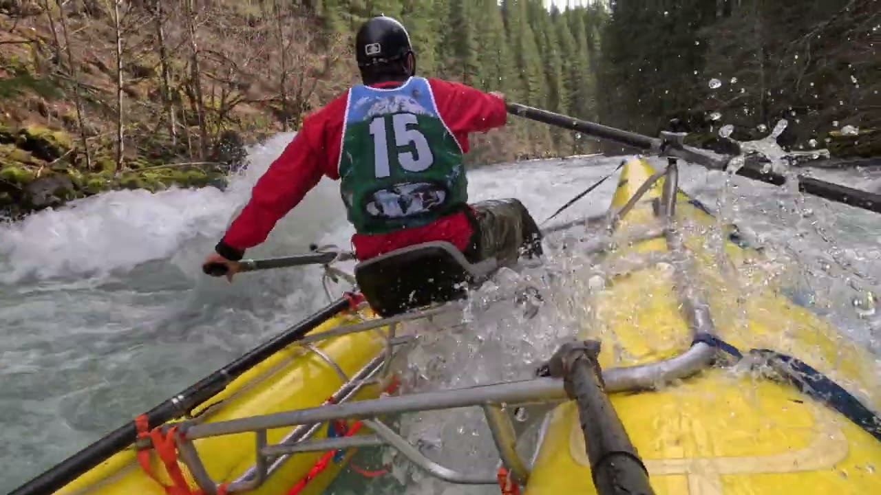 Upper Wind Whitewater Festival Cataraft Race 2025 at 7.3 Feet