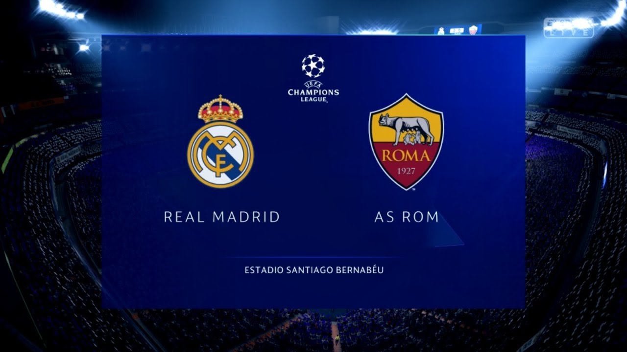 Real Madrid vs AS Roma - 19/09/2018 - UEFA Champions League 2018/19 | FIFA 19 DEMO
