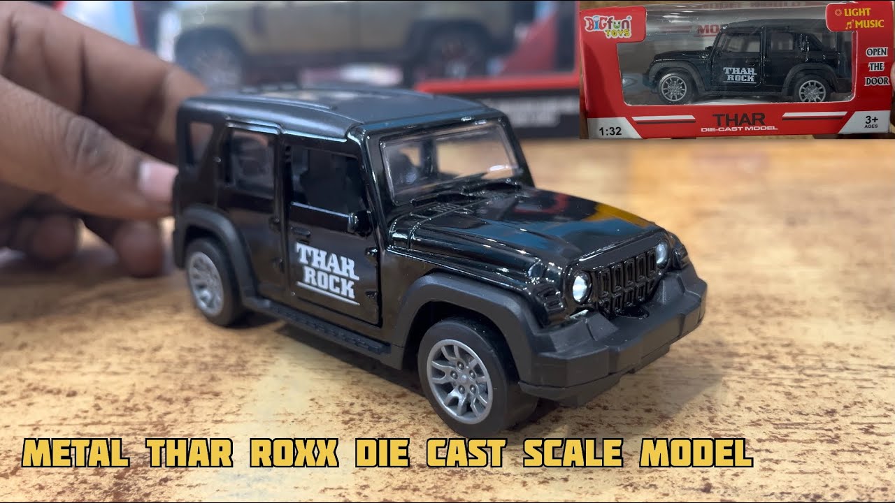 thar roxx die cast toy car unboxing 