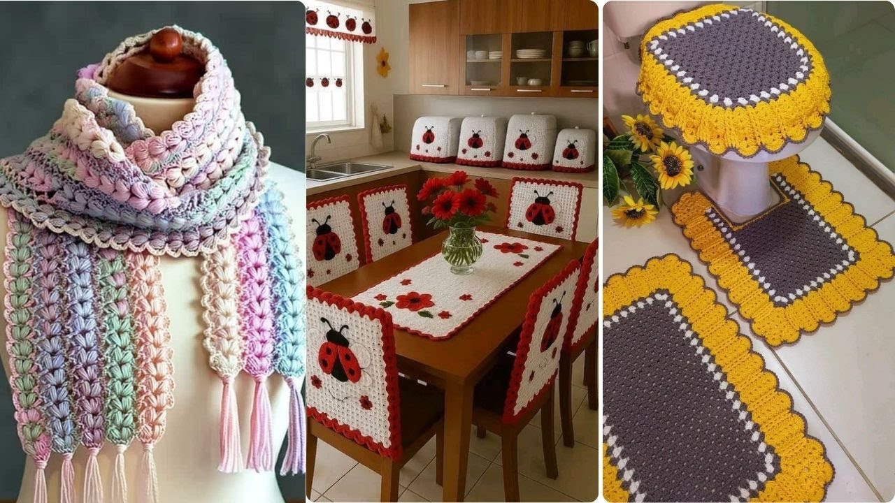 Top crochet home decor Ideas