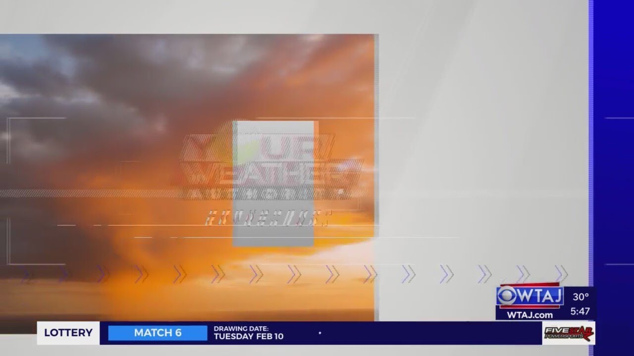 Wednesday evening weathercast