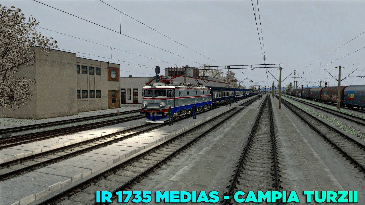 IR 1735 MEDIAS - CAMPIA TURZII | TRAIN SIMULATOR ROMANIA