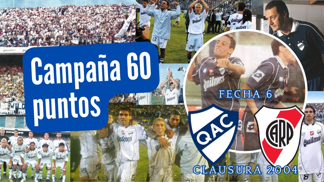 Quilmes vs River - Clausura 2004 - La venganza de Ariel Chupa Lopez.