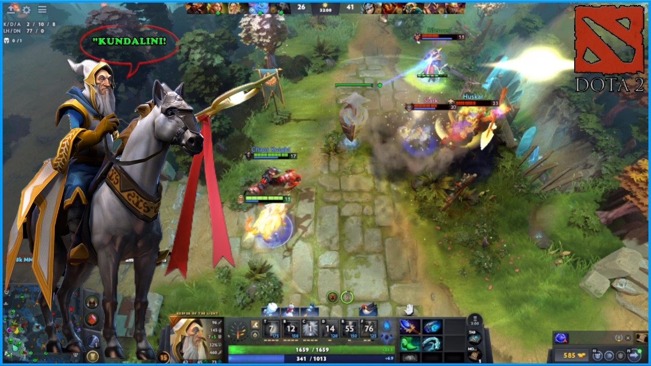 DOTA 2 - TAMANG SUPPORT KEEPER OF THE LIGHT NAMAN! HIRAP NANG MGA KALABAN PURO MAY PANG TALON!