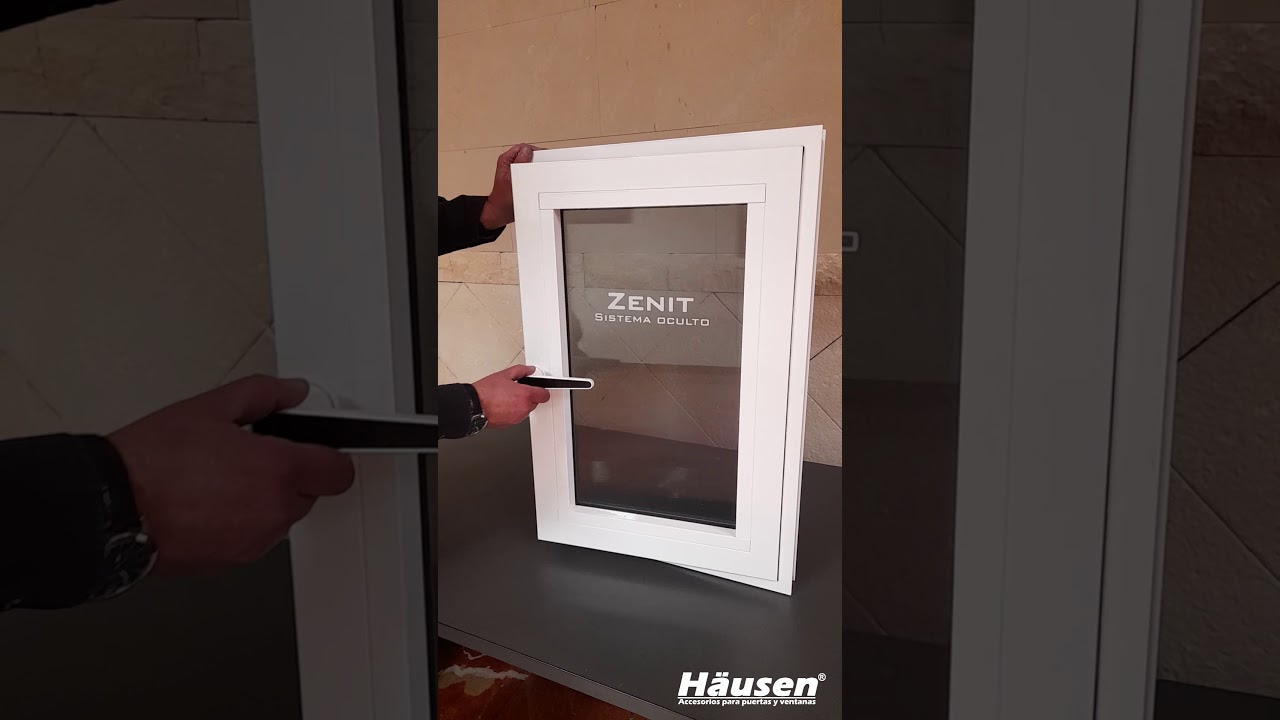 Ventana con herraje oculto Zenit