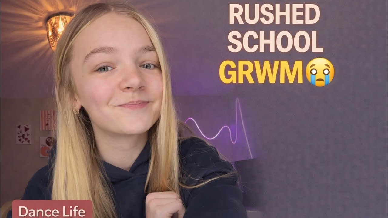 Get Ready With Me for School | Late Morning, Dance Recital Stress