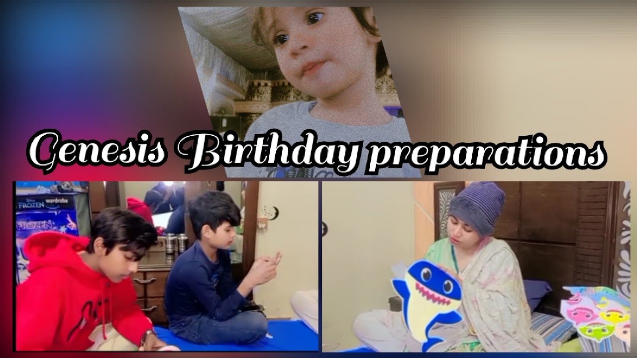 Birthday ki Tayari 🥳❤ #genesisalanvlogs 