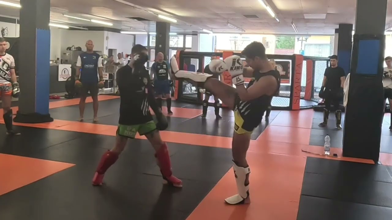Muay Thai Seminar im Kampfgeist Gym mit Valentin Kocher