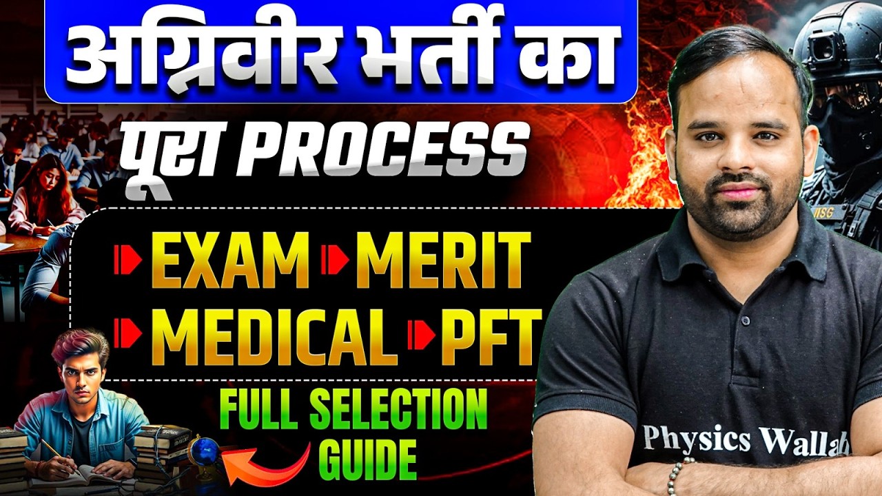 Agniveer Selection Process Explained | Army, Navy & AirForce | Exam, Physical, Medical & Final Merit