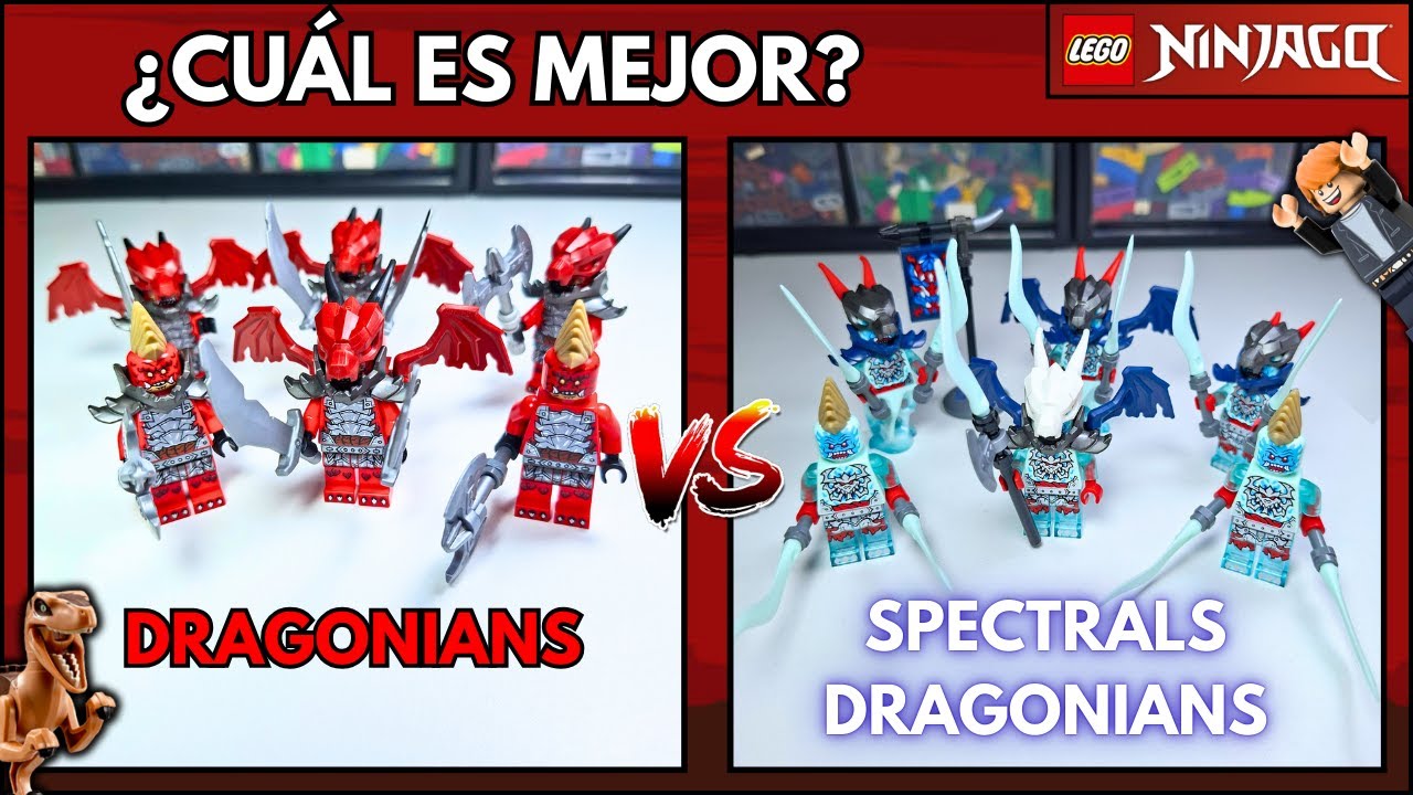 ¿CUÁL EJERCITO DE DRAGONIANOS DE LEGO NINJAGO ES MEJOR?