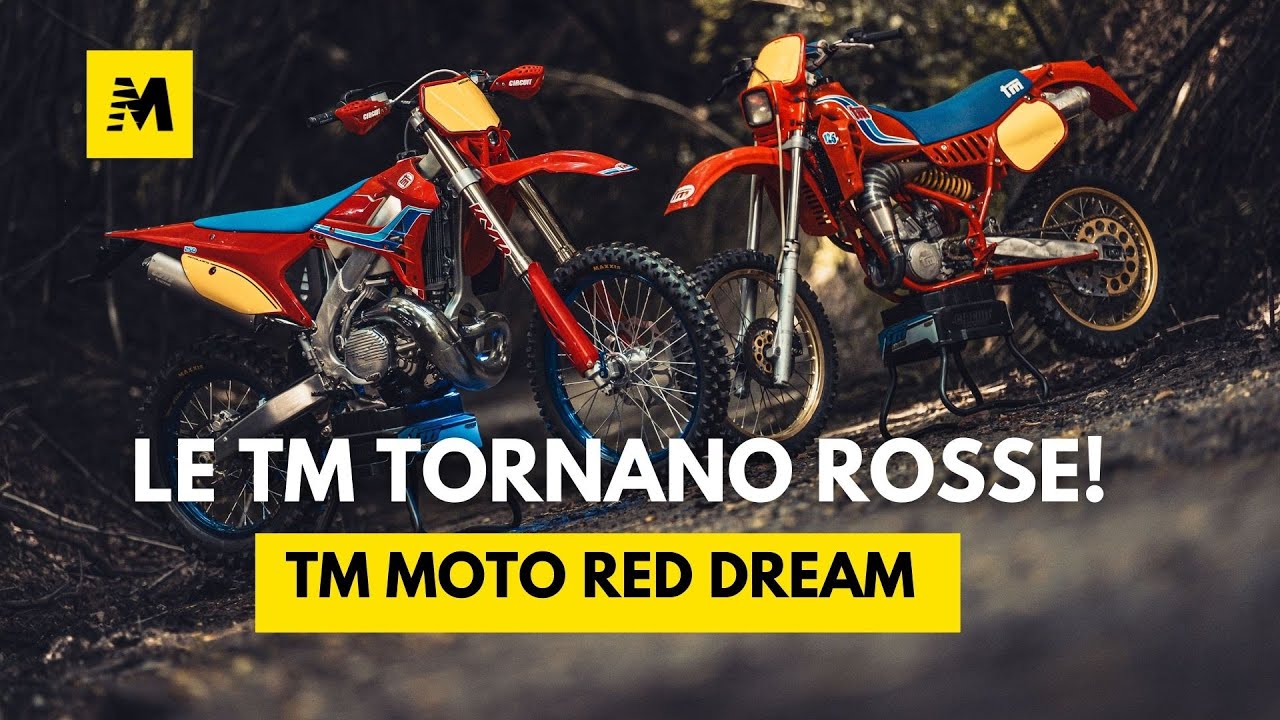 Le TM tornano ROSSE! Tutte le novità sulle nuove moto da enduro made in Pesaro dal GP d'Italia