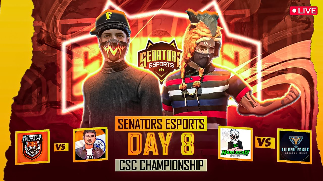 DAY-8 CSC SeaSoN 2🏆 #freefiretamil #tamillive