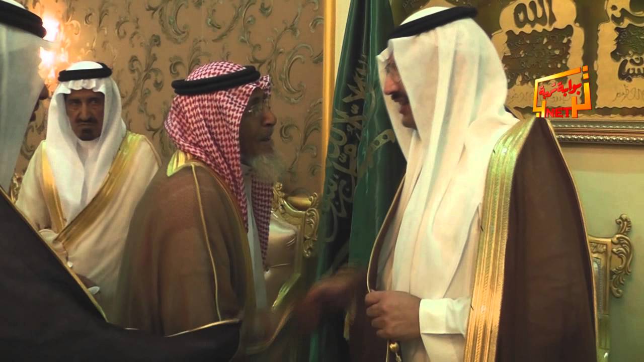 زيارة صاحب السمو الملكي الامير تركي بن طلال للشيخ رشيد بن جرشان بتربة
