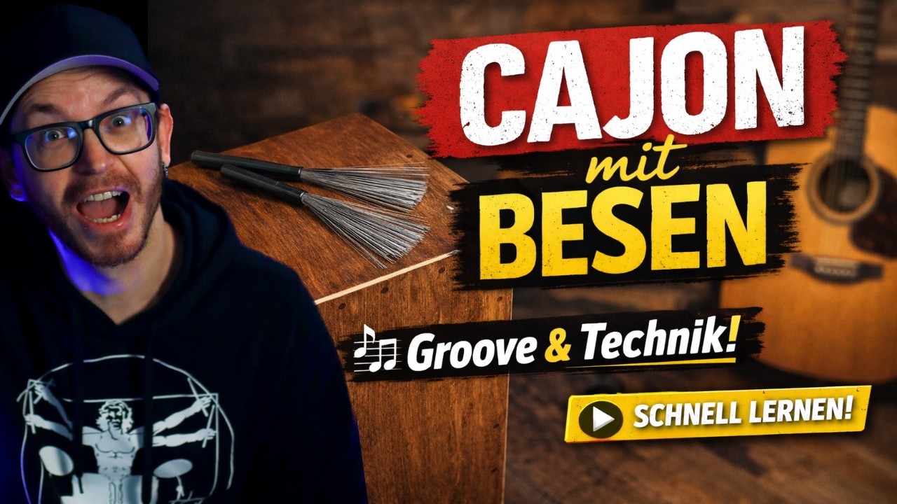 Dein Cajon klingt besser mit dieser einen Technik!