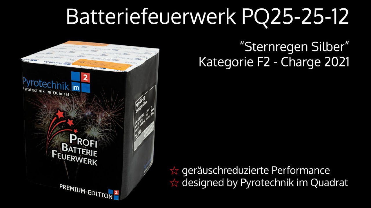 Batteriefeuerwerk 