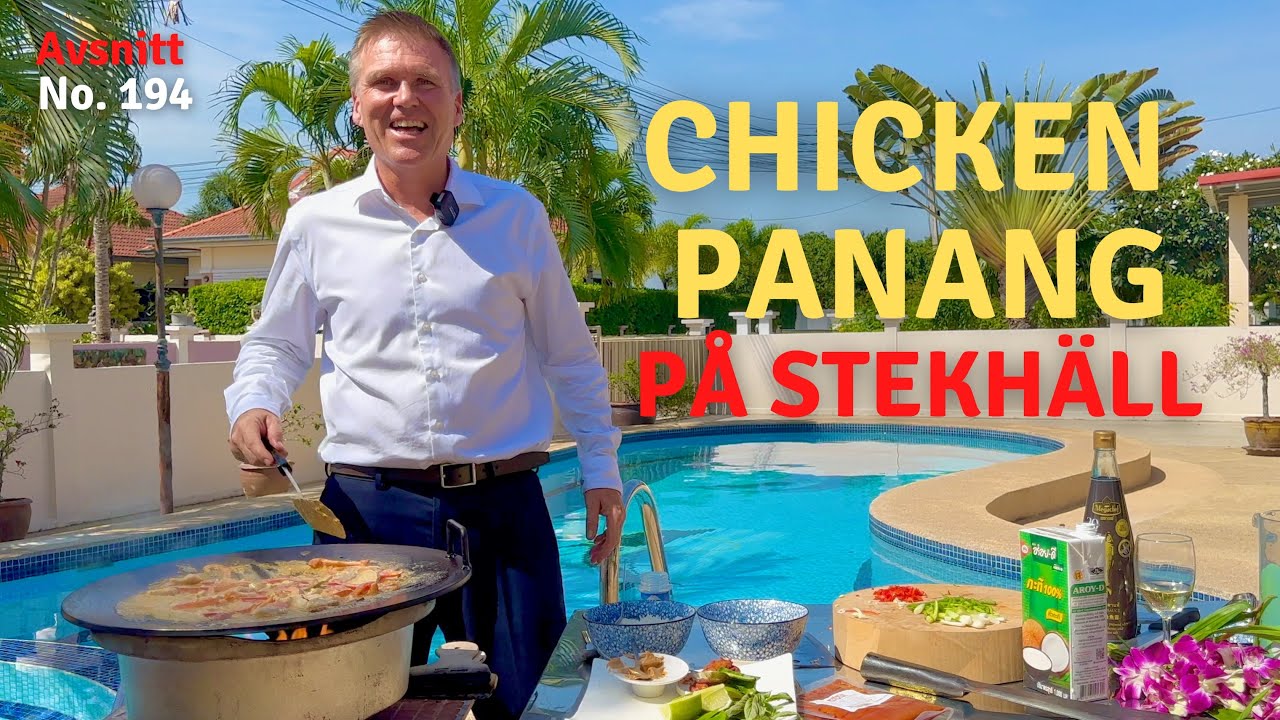 Chicken Panang på stekhäll l Kapten Mat I No. 194