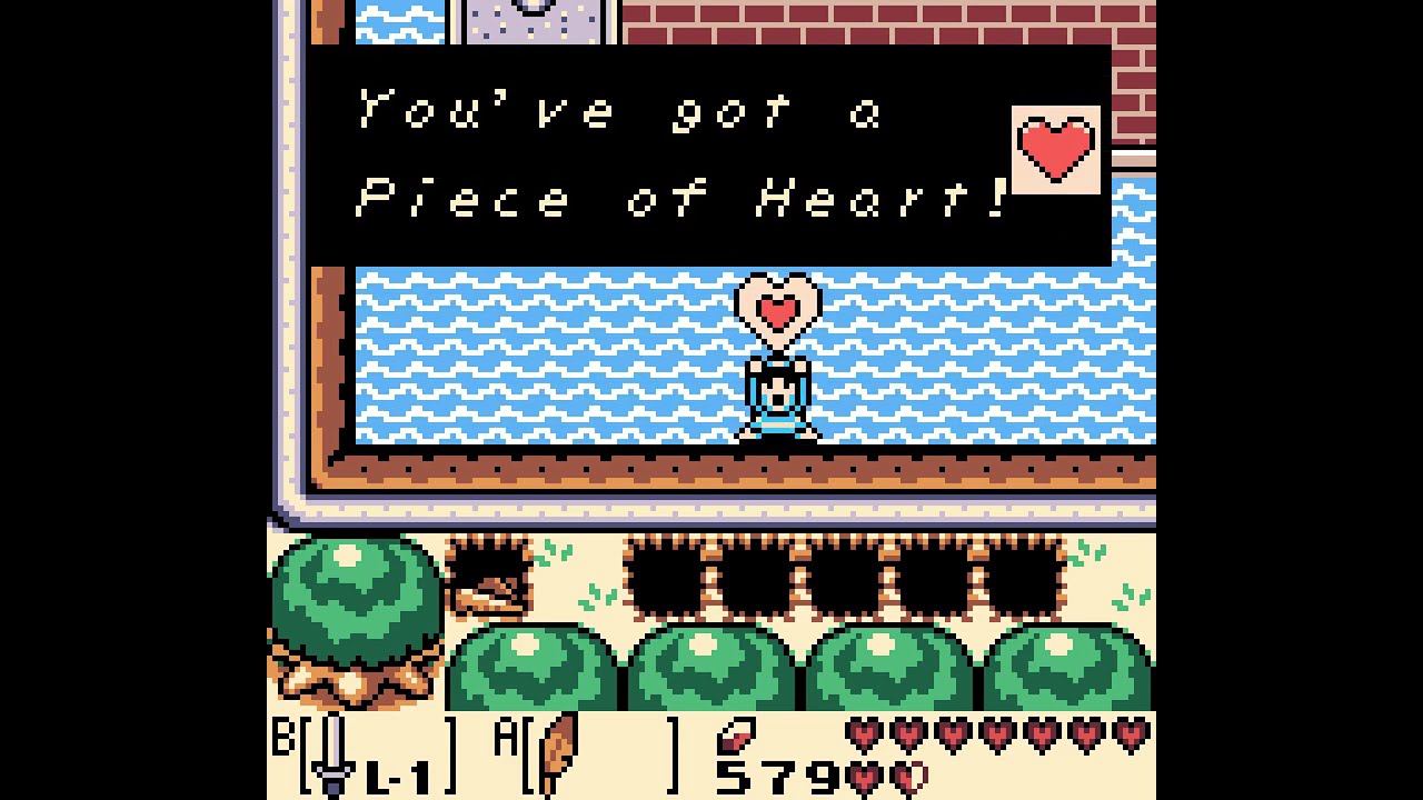 Link's Awakening - 16 - lens, raft and gathering many small things