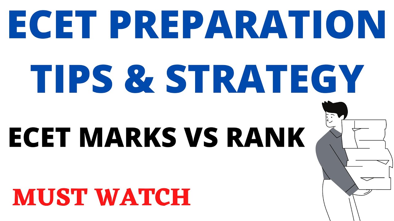 ECET PREPARATION TIPS & STRATEGY || ECET MARKS VS RANK || BEST WAY TO STUDY