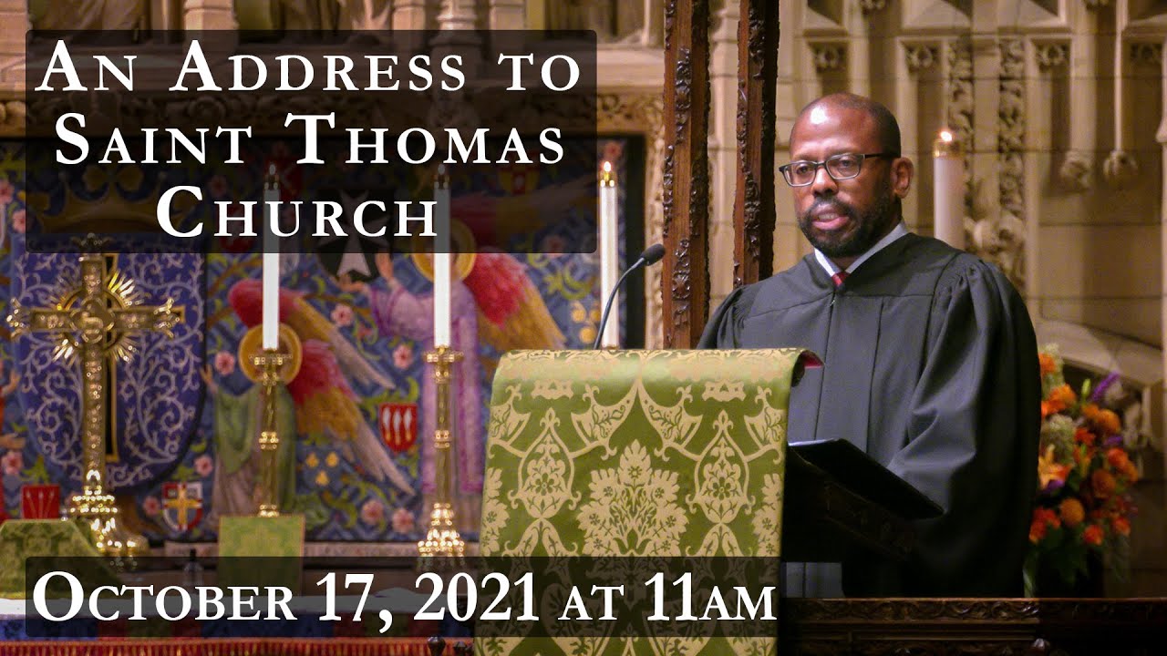 An Address from Mr. Christopher Seeley | October 17, 2021
