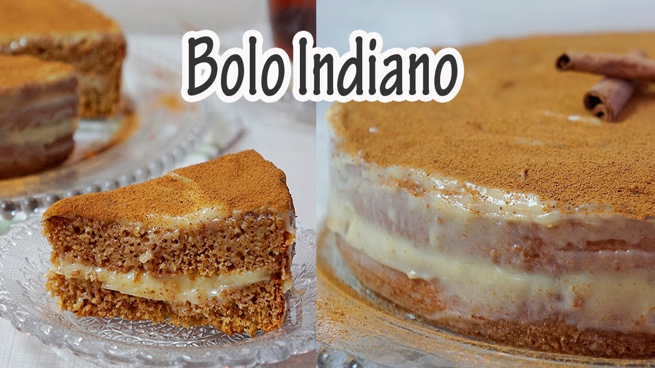 O famoso BOLO INDIANO I Receitas e Temperos