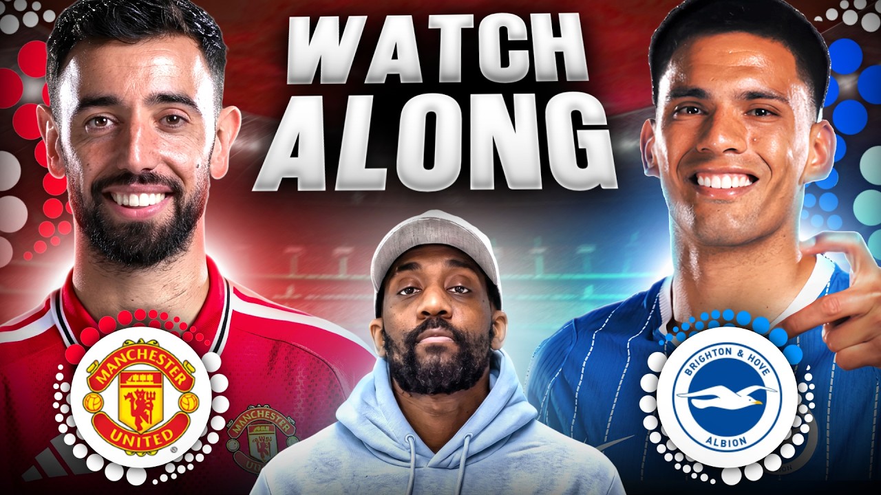 Manchester United vs. Brighton LIVE | League Cup Watch Along with @RantsReacts