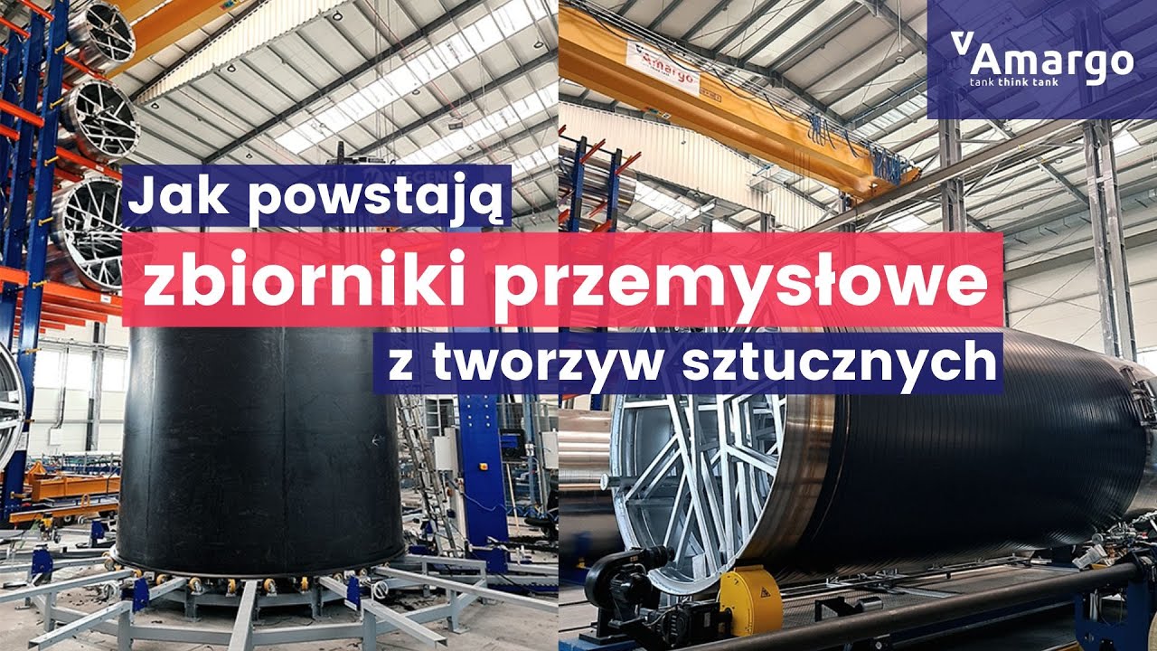 Jak przebiega produkcja zbiorników przemysłowych z tworzyw sztucznych – poznaj technologie Amargo