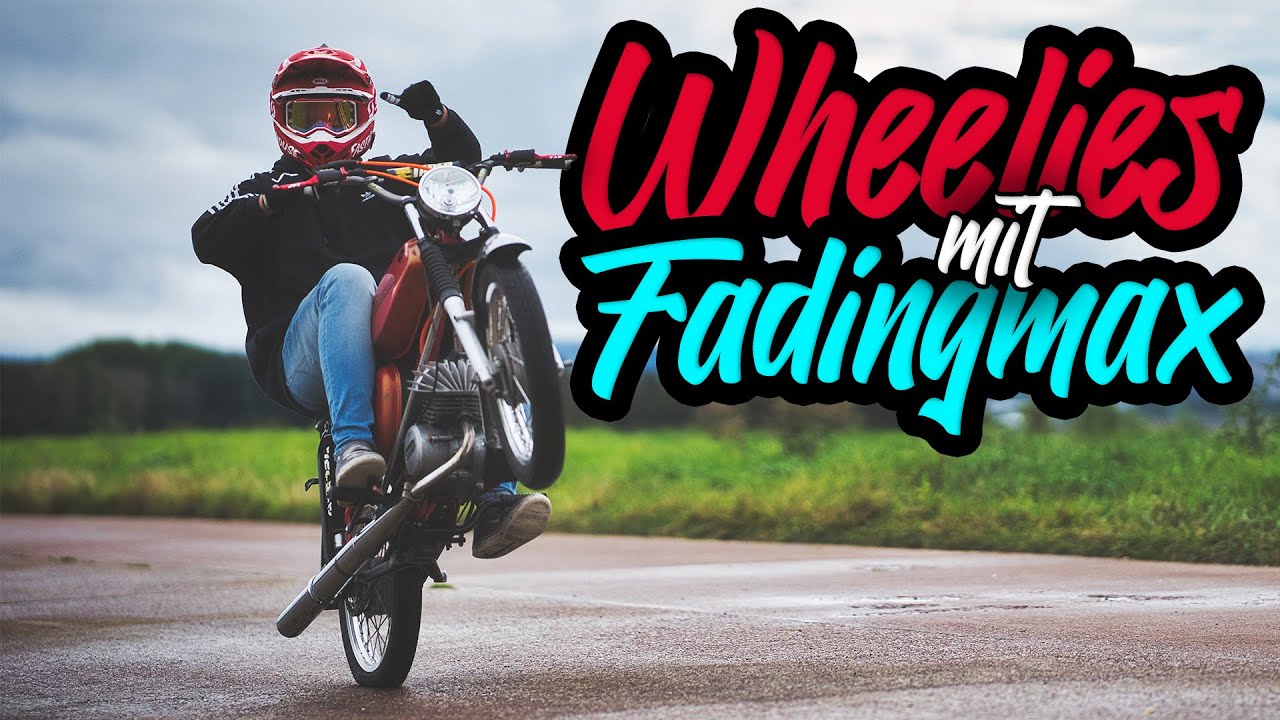 Ostblock MV | Fadingmax | Krasse Wheelies mit der SIMSON! | Geht das auch einhändig?