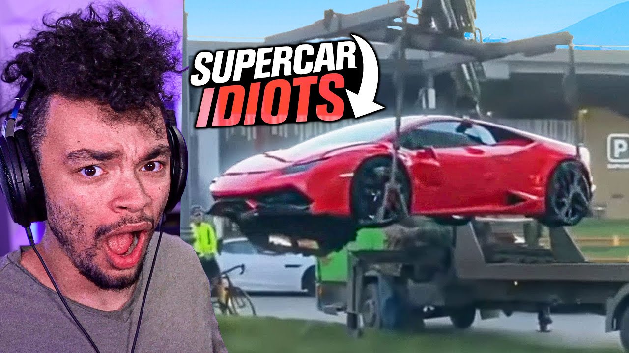 Idiots in Super Cars!