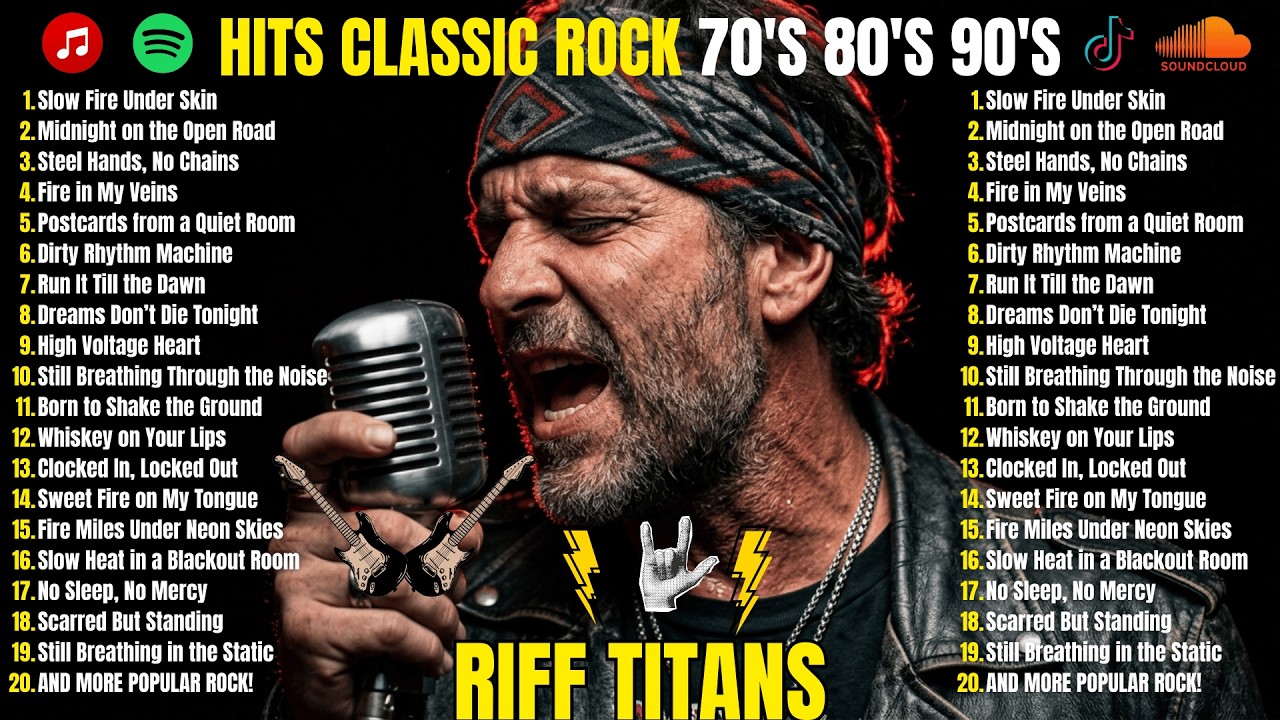 🔥 150 Legendary Rock Tracks | Timeless Hits from 70s 80s 90s