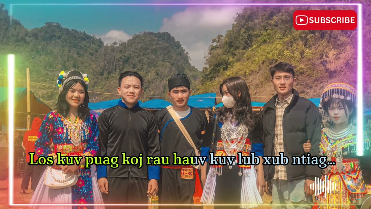 Los kuv puas koj rau hauv kuv lub xub ntiag - Karaoke