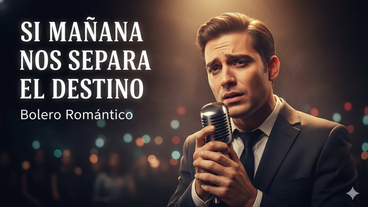 Si Mañana Nos Separa el Destino 💔 | Bolero Romántico | Canción de Amor y Despedida