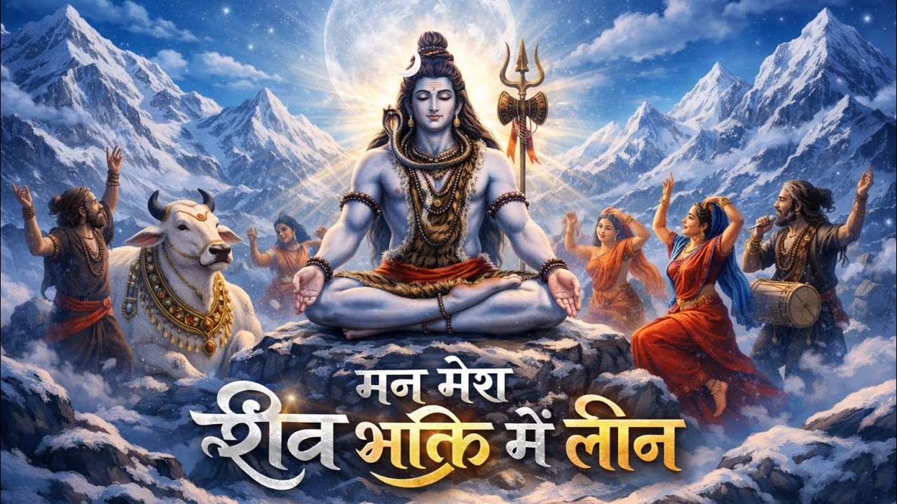मन मेरा शिव भक्ति में लीन | Mahadev Bhajan | Shiva Meditation Song | Shiv Bhakti Geet