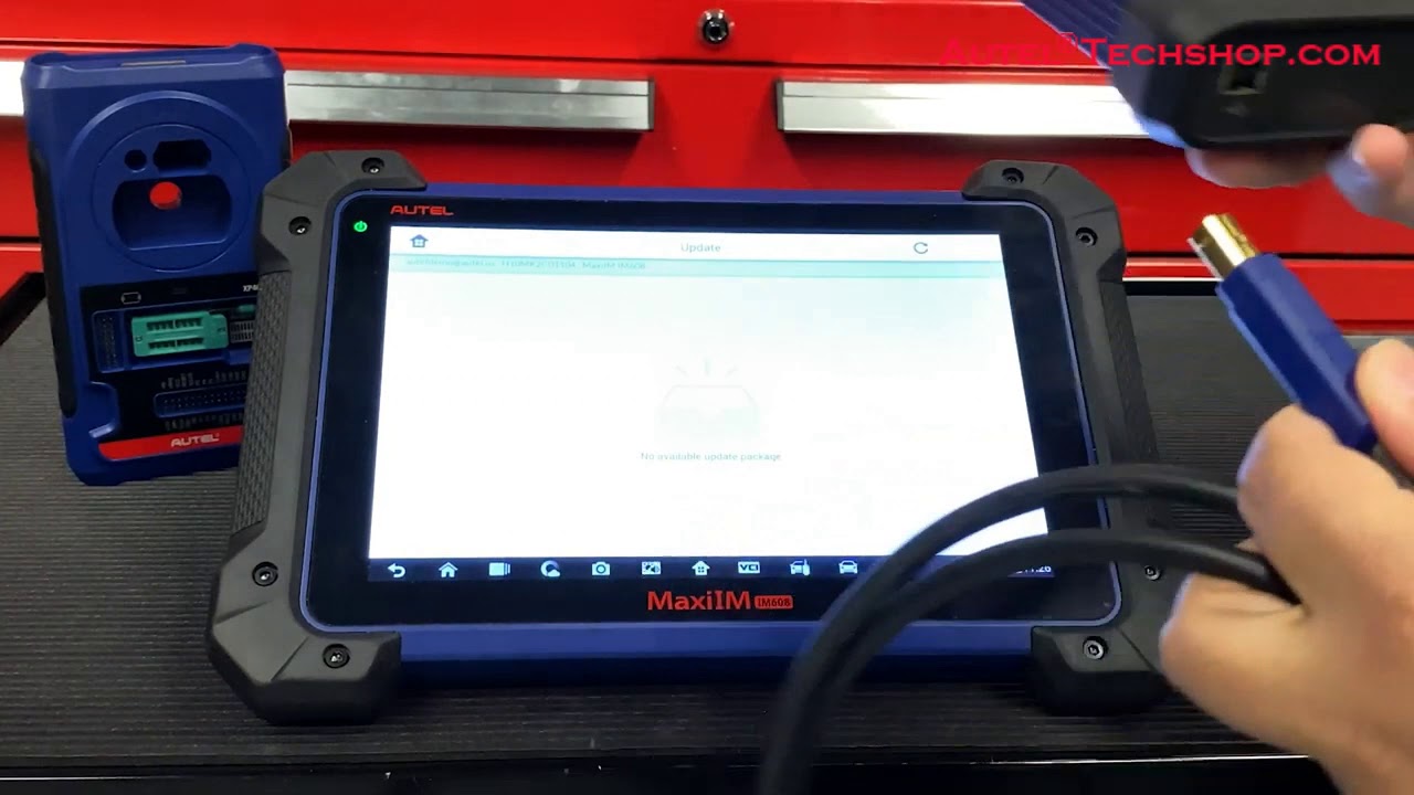 Two minutes to Update My Autel MaxiIM IM608