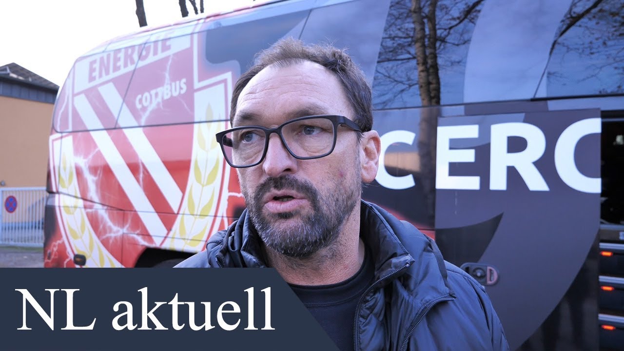 Landespokal Halbfinale: Claus-Dieter Wollitz nach dem Spiel Union Fürstenwalde gegen Energie Cottbus